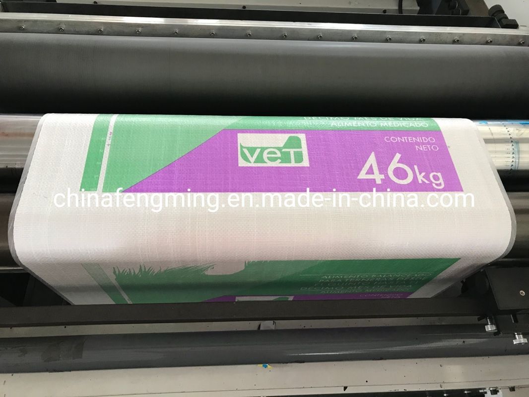 CE ISO9001 FM-Serie Vierfarbiger Flexographischer Druckmaschine 200m/Min