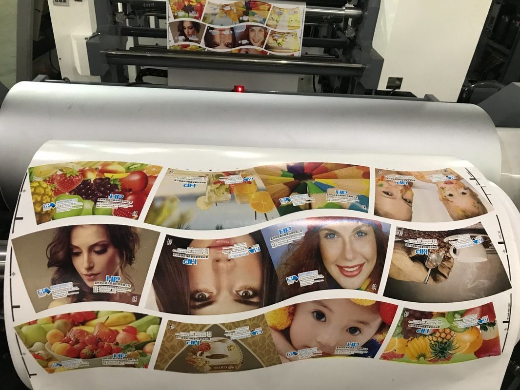 Mehrfarbige Autoverzeichnungen PE-Tasse Flexo-Druckmaschine mit individueller Anforderung