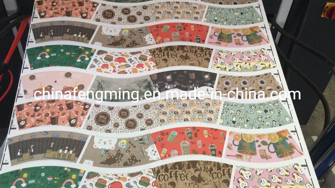 Druckgeschwindigkeit 150 m/min Druckgeschwindigkeit Flexographische Druckmaschine mit Einheitstypenstruktur