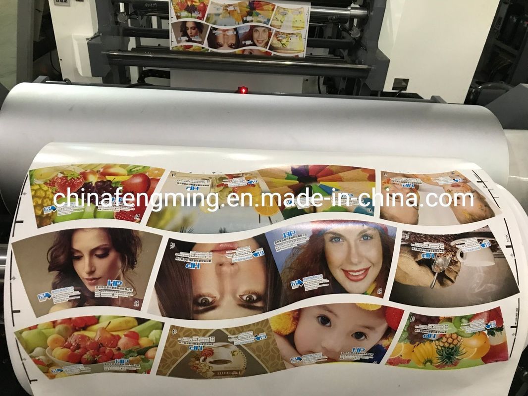 Druckgeschwindigkeit 150 m/min Druckgeschwindigkeit Flexographische Druckmaschine mit Einheitstypenstruktur