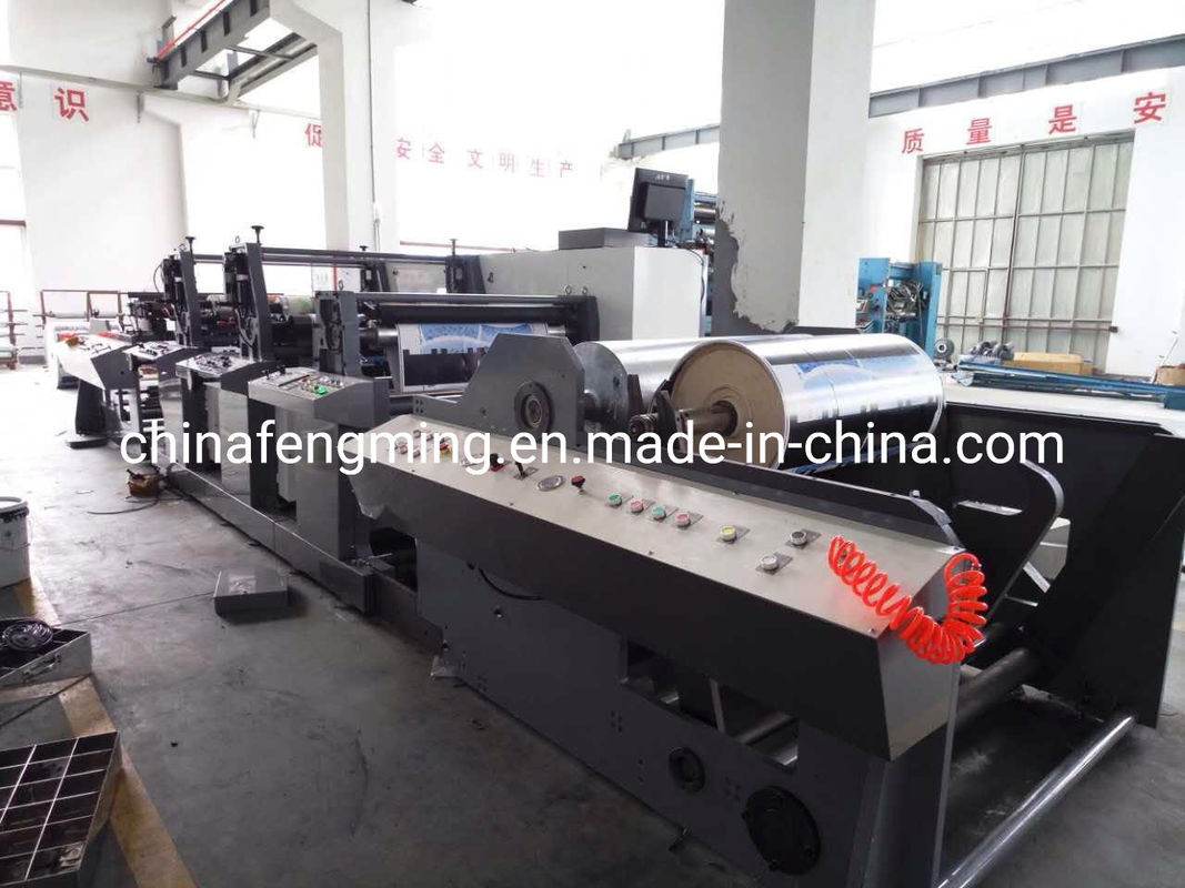 Einheit Typ Struktur von Fengming FM-A650-1320 Flexo Press Druckmaschine zum Drucken