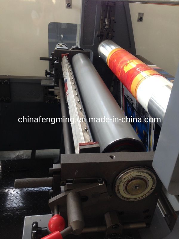 Einheit Typ Struktur von Fengming FM-A650-1320 Flexo Press Druckmaschine zum Drucken
