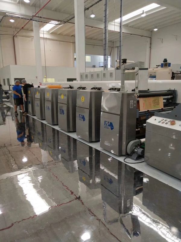 Einseitige Flexodruckmaschine für Linerpapier mit maximaler Webbreite 1020/1320/1350 mm