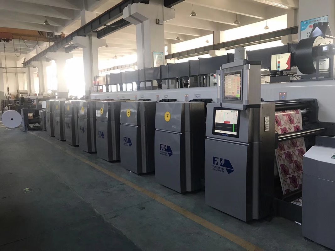 Einseitige Flexodruckmaschine für Linerpapier mit maximaler Webbreite 1020/1320/1350 mm