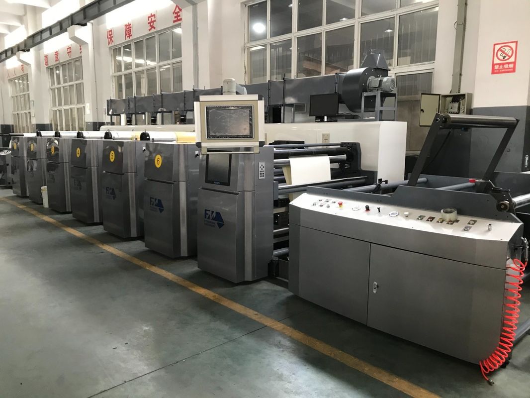 1370 mm Max. Webbreite Flexographische Druckmaschine für die Verpackung von Papierbechern