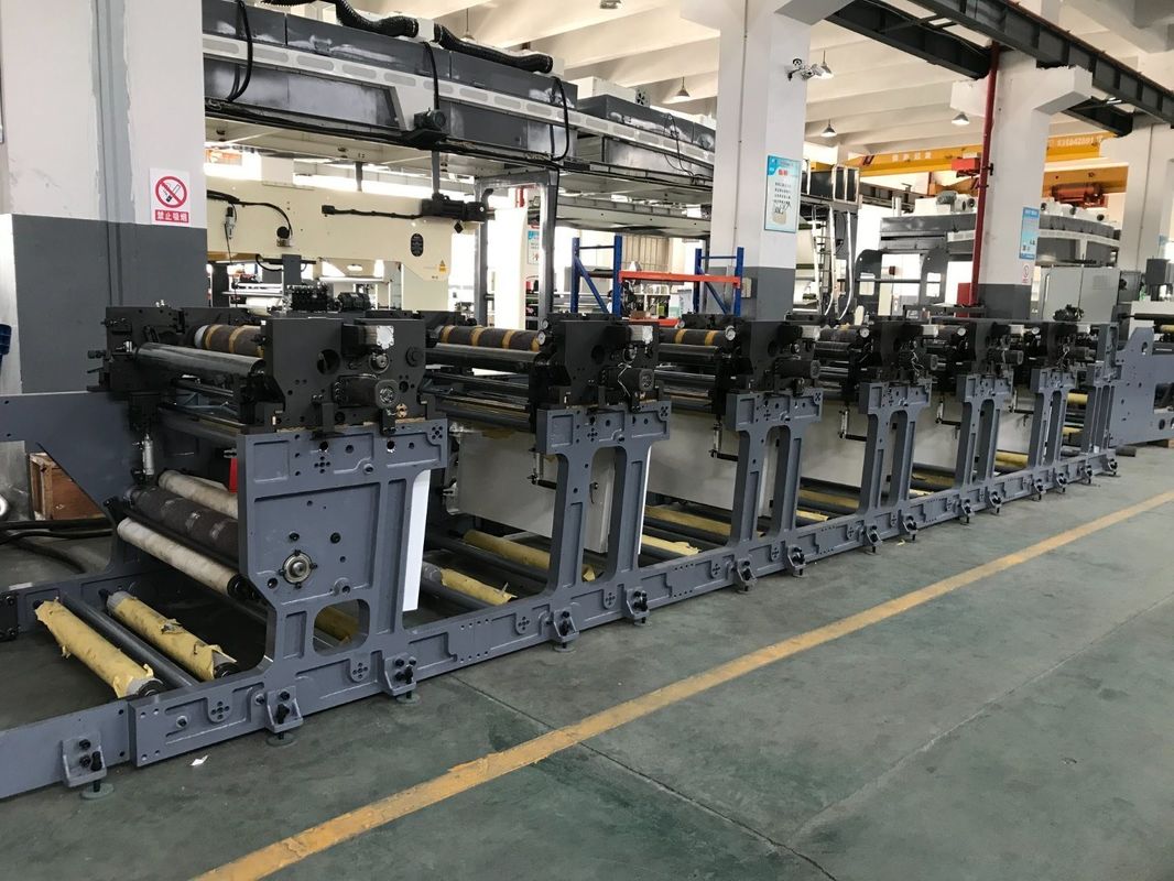 1370 mm Max. Webbreite Flexographische Druckmaschine für die Verpackung von Papierbechern