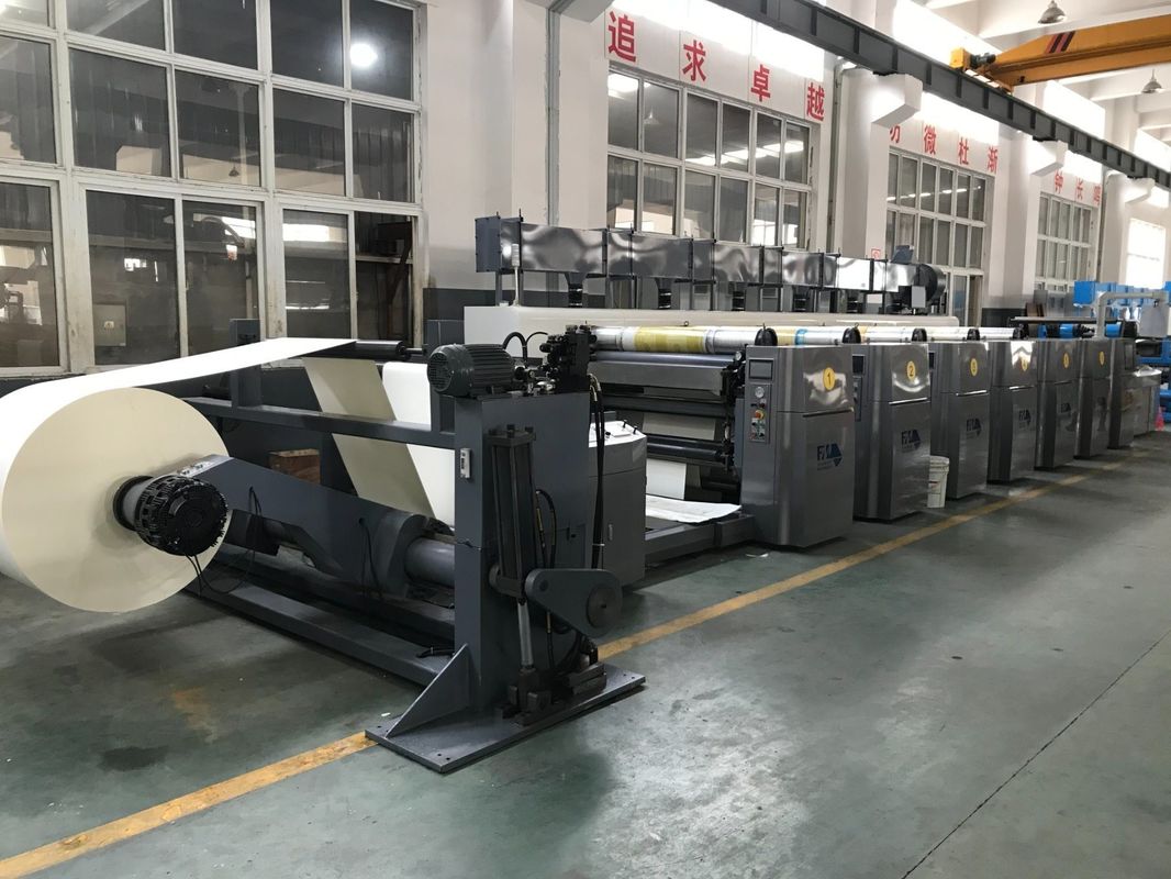 1370 mm Max. Webbreite Flexographische Druckmaschine für die Verpackung von Papierbechern