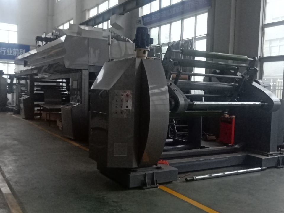 Heißluft-IR-Trocknung Computersteuerung Laminationsfilmmaschine für 1350mm Max. Webbreite