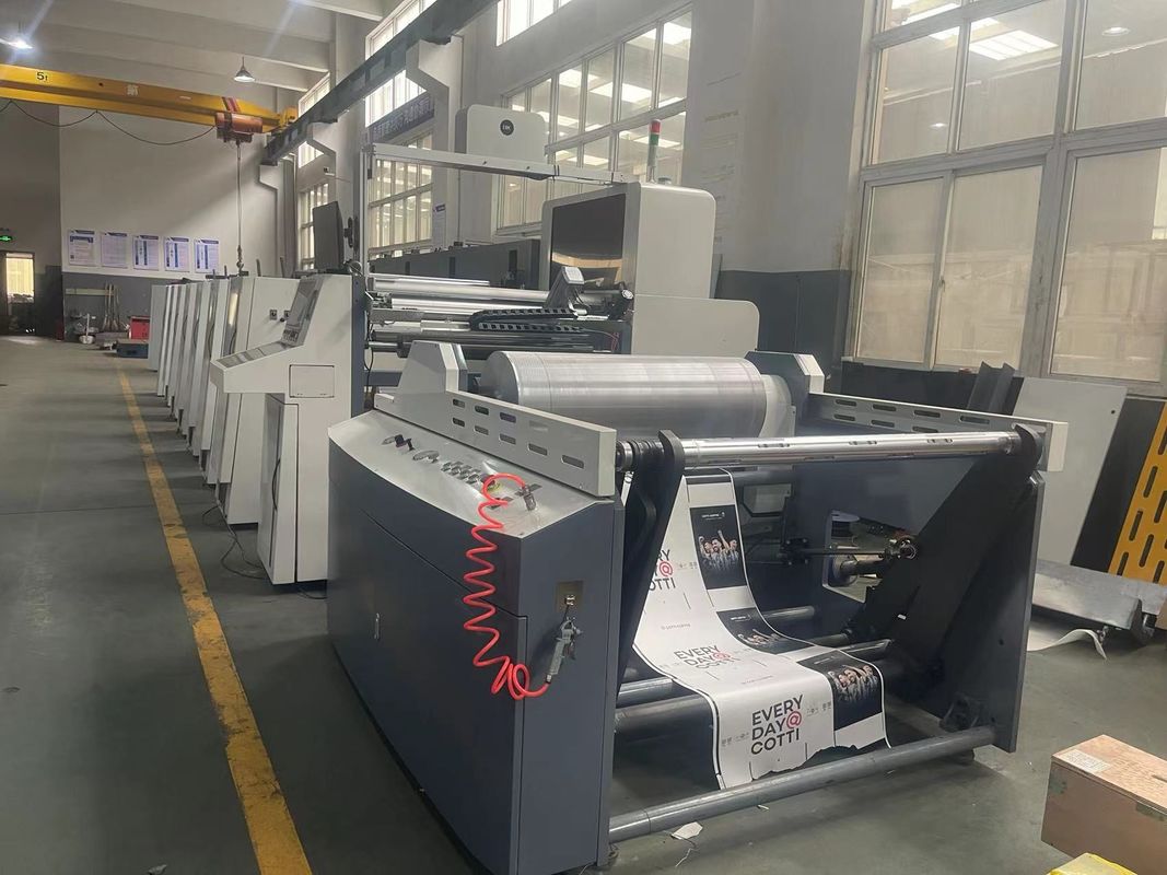 150 m/Min. Automatische, umweltfreundliche Flexographische Verpackungsdruckmaschine mit Einheitentyp