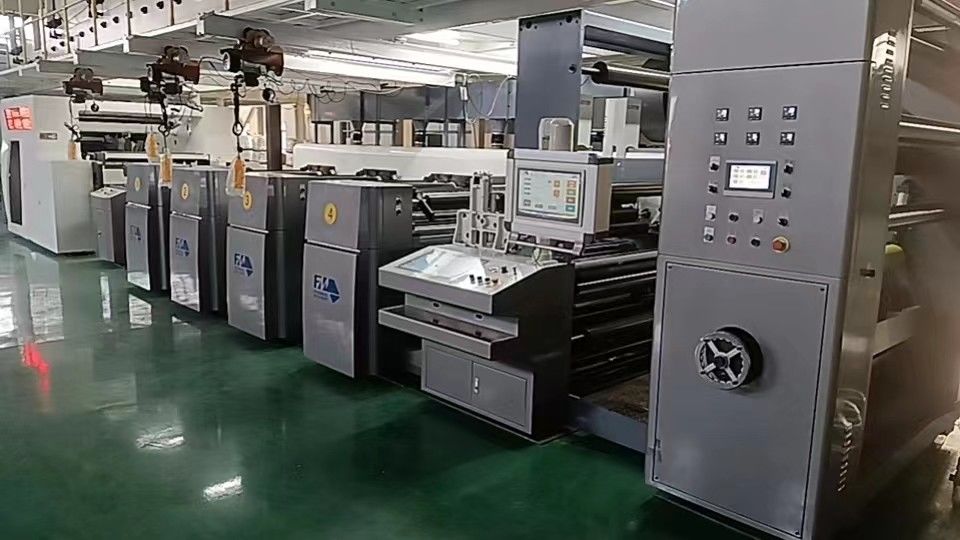 11kw Hauptmotor Leistung Medizinisches Paket Rahmen Beschichtung Flexo Drucker für B2B
