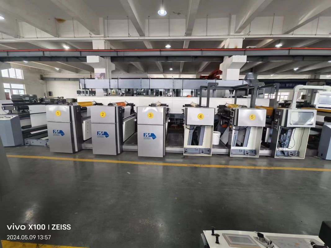Papierrolldruckmaschine Preis Neuer Typ Fabriklieferung Attraktiver Preis Automatischer 4 Farben Flexodruckmaschine 8 C