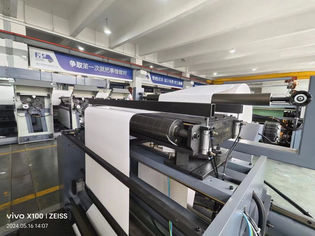Einheit Typ zwei 4 6 Farb-Flexodrucker Etiketten-Flexographische Druckmaschine