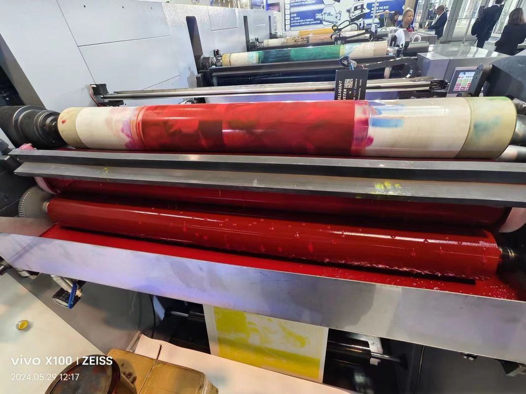 Automatisches Wide Web 4 6 Farbe Einheit Typ Kunststoff Pe Film Roll Flexo Druckmaschine Preis