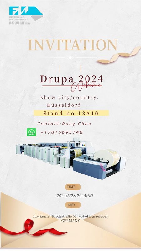 8 Farbpapier Plastikbecherbeutel Lebensmittelverpackung Pp Gewebte Filmdruckmaschine Druckmaschine Flexographischer Drucker