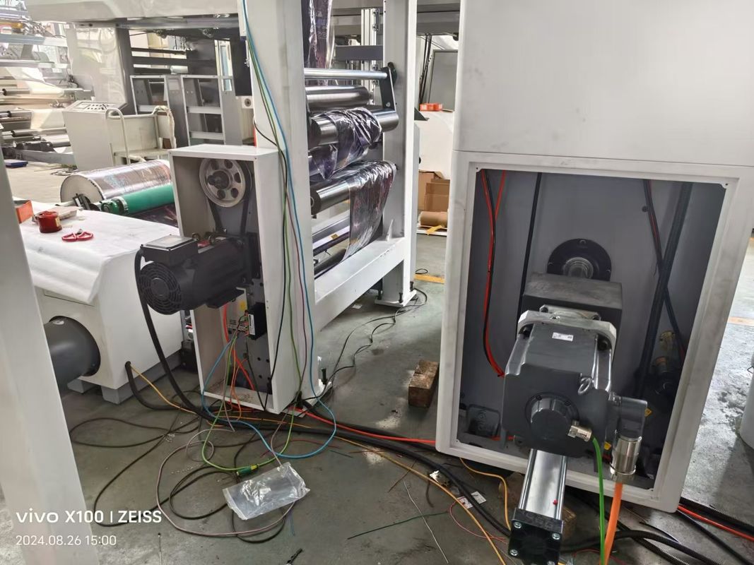 Hocheffiziente Flexographische Druckmaschine für Stoffetiketten aus Papierfolie