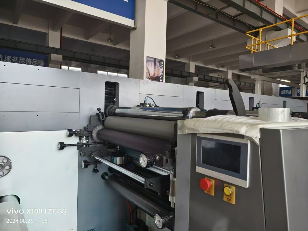 Automatischer Flexographischer Multikolor-Drucker mit 10 Farben