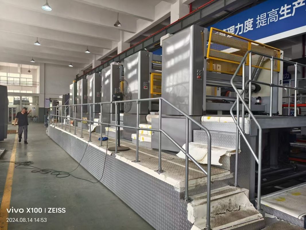 Max 2500mm Wiederholungsdrucklänge Flexodruckmaschine