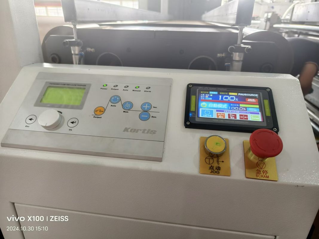 Frequenzregelung der Motorschnelligkeit Kaskaden-Flexodrucker für verschiedene Druckgeschwindigkeiten