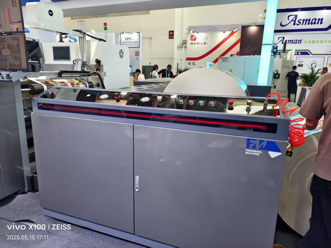 Automatische Hochgeschwindigkeits-Langzeit-Flexodruckmaschine mit 4/6 Farben und IR-Trockner für Pappbecher