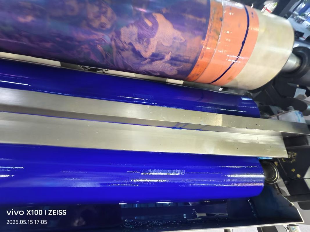 Automatische Hochgeschwindigkeits-6-Farben-UV-Flexodruckmaschine, Petal-Einheit-Typ, Flexodruckmaschine