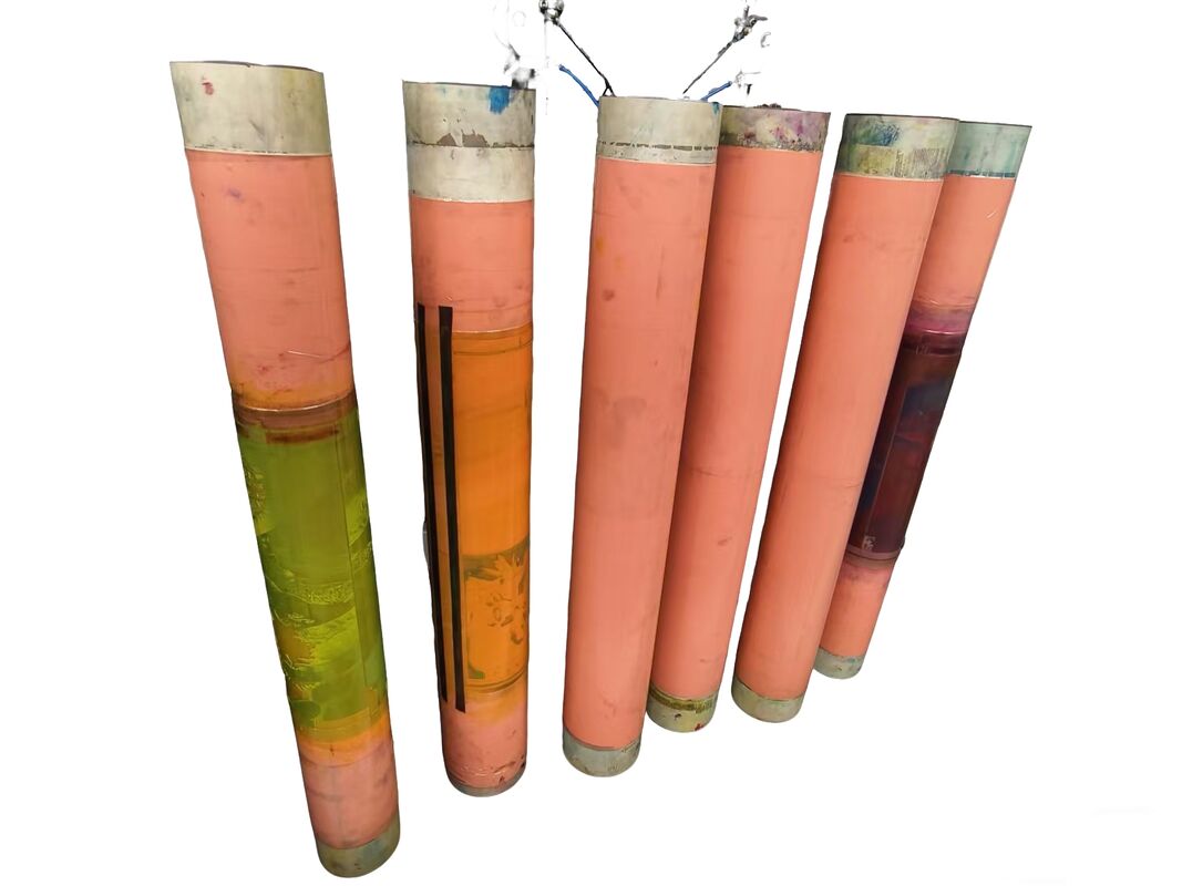 High-Lines-Anilox-Roller-Sleeve-Druckplatte-Roller-Flexodruckmaschine Papierbecher-Druckmaschine