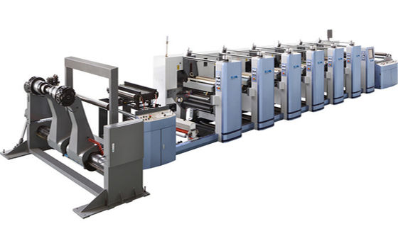 Hochgeschwindigkeitsdrucker mit vierfarbiger Flexographie für Tassen/Boxen/Taschen aus Papier FM-B920
