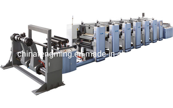 5 Farbflexographische Druckmaschine mit UV-IR-Trockner und Versandkosten
