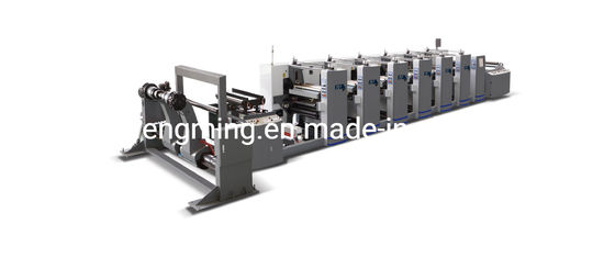 Druckgeschwindigkeit 150 m/min Druckgeschwindigkeit Flexographische Druckmaschine mit Einheitstypenstruktur