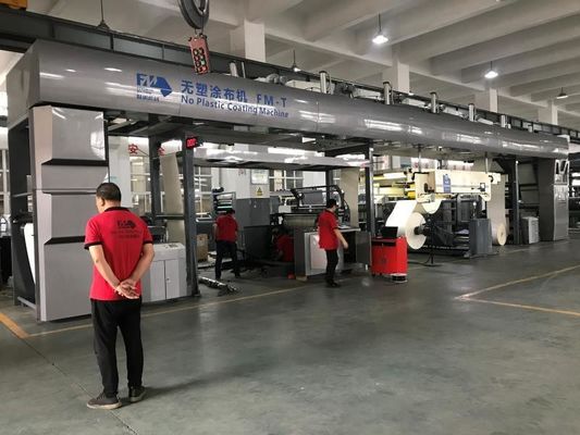 Air Doctor Coater FM-T Voll-Auto-Lösungsmittel-Basis-Papierplatte Nicht-Kunststoff-Laminationsmaschine
