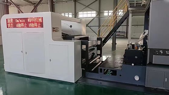 Hauptmotorleistung 11kw Medizinisches Paket Rahmenbeschichtung Flexo-Drucker für den Mehrfarbdruck