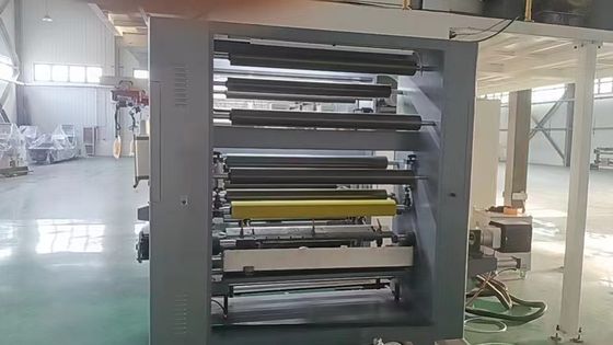 Max.Mechanische Geschwindigkeit 150 m/min Medizinische Packung Rahmen Beschichtung Flexo Drucker für Ergebnisse
