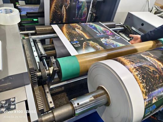 Umweltfreundliche Flexo-Druckmaschine aus Strohpapier für Etikettenbeutel und Karten