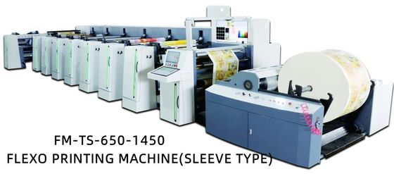 Flexodruckmaschine mit Servoantrieb und IR-Trockner