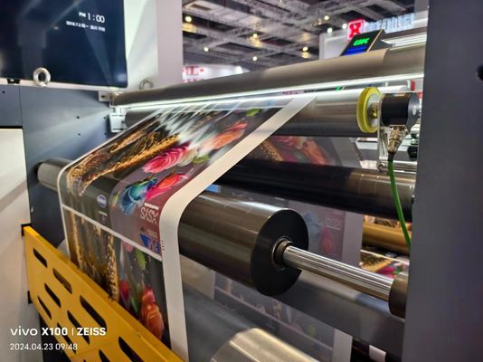 Flexodruckmaschine mit Servoantrieb für Hochgeschwindigkeitsdruck