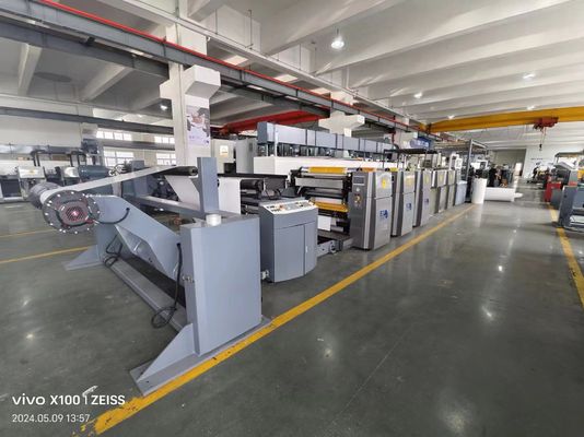 Automatische Register-Positionsspeichereinheit Typ Flexo-Druckmaschine für verschiedene Papiermaterialien