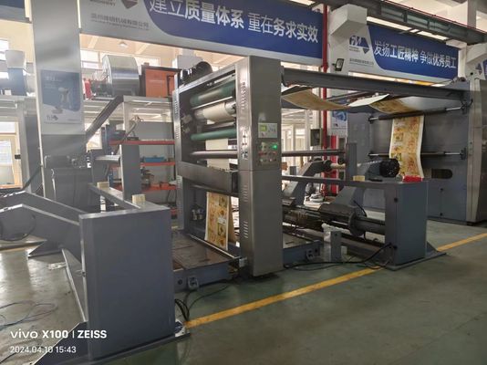 8 Farben Flexodruckmaschine für Laminpapier und mehrschichtiges Verbundpapier