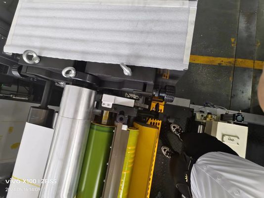 6 Farbbeutel BOPP Flexodruckmaschine mit Kunststofffolie