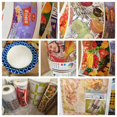 8 Farbiges Esspapier Pp N Nichtgewebte Mylar-Tasche Becher-Kiste Packung Flexographischer Drucker Flexo-Druckmaschine Preis