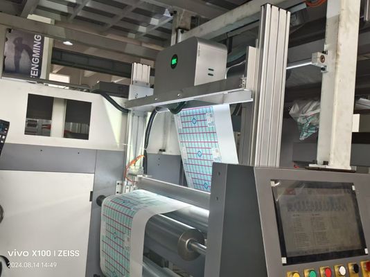 Automatische Flexodruckmaschine Flexographische Drucker Flexodruckmaschine Roll To Roll